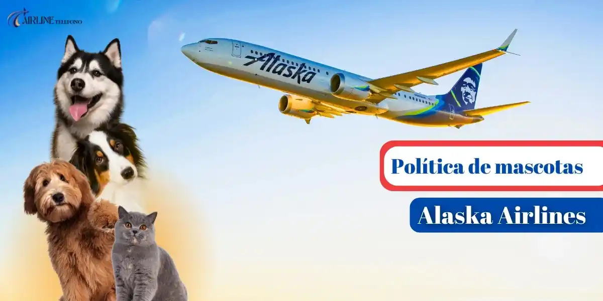 Política de mascotas Alaska Airlines